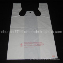 Plastic White Vest Shopping Bag